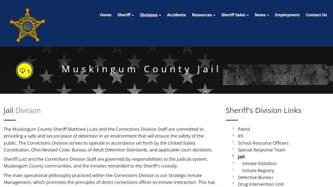 Muskingum County Jail - Muskingum County Sheriff's Office